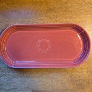 Fiestaware Oblong Serving Platter in Persimmon